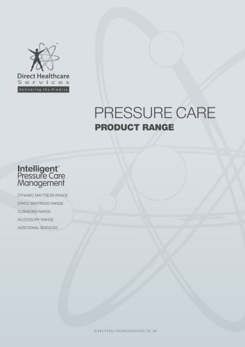 PRESSURE CARE PRODUCT RANGE