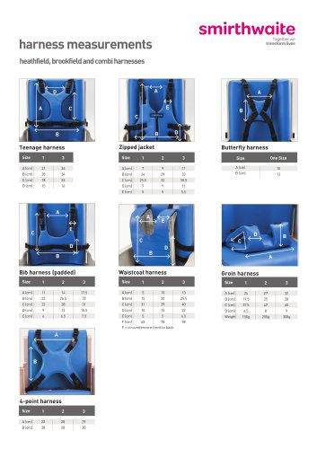 Harness Measurements