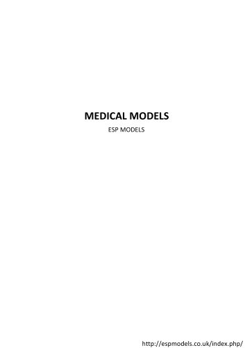 MEDICAL MODELS ESP MODELS Dental Education