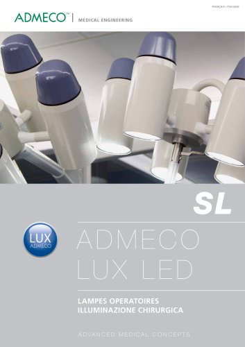 2014 ADMECO LUX LED SL NEW BROCHURE