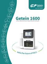 Getein 1600 POCT Immunofluorescence Analyzer