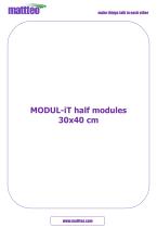 MODUL-iT half modules 30x40 cm