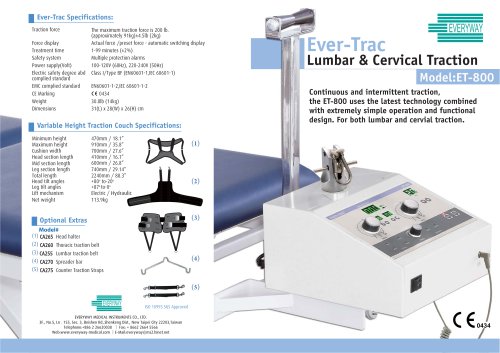 Ever-Trac Lumbar & Cervical Traction