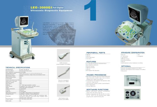 LEO-3000G1 Ultrasound system