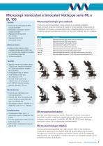 Mono, bino and trinocular microscopes, VisiScope, 200 series - 3