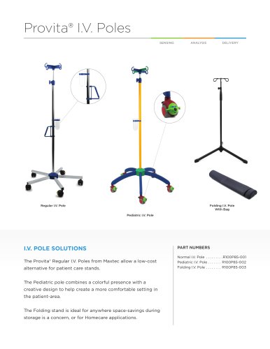 Provita® I.V. Poles