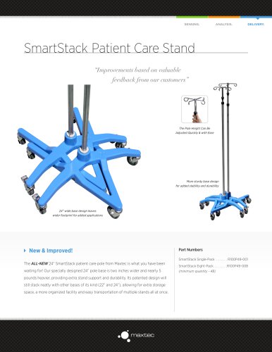 SmartStack Patient Care Stand