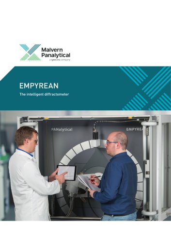 Empyrean - The intelligent diffractometer