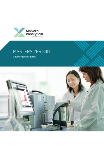 Mastersizer 3000 - Smarter particle sizing