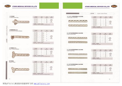 Upper Limbs Plates