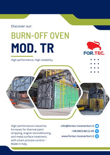 BURN-OFF OVEN MOD. TR