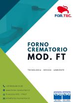 Forno Crematorio salme mod. FT