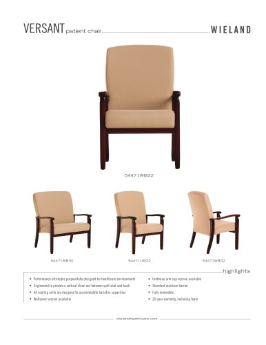 VERSANT patient chair