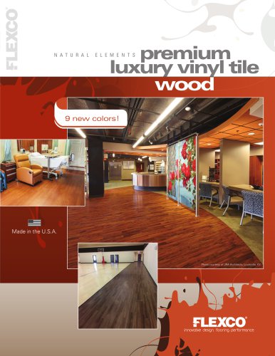 premium luxury vinyl tile - wood