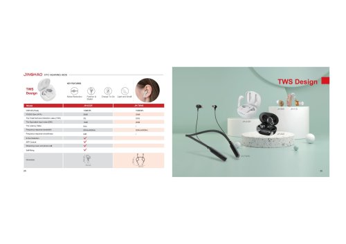 JINGHAO TWS Hearing Aids Catalog &ndash;  B2B Portfolio 2026