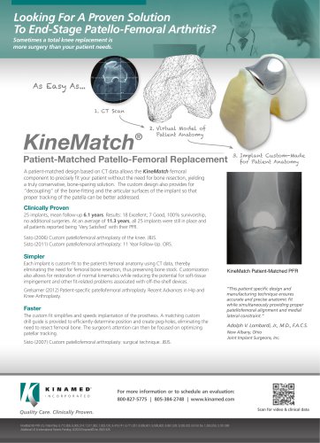 KineMatch Flyer