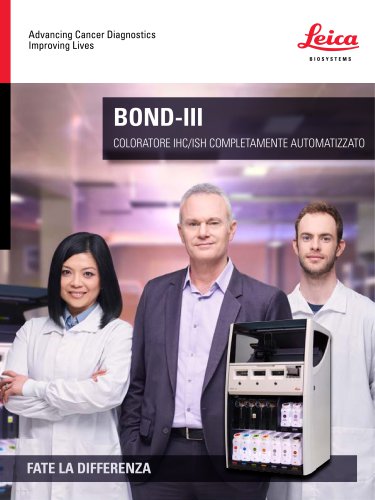 BOND‑III COLORATORE IHC/ISH COMPLETAMENTE AUTOMATIZZATO