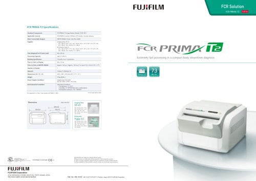 FujiFilm FCR Prima T2