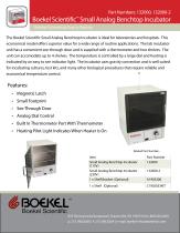 Boekel Scientific™ Small Analog Benchtop Incubator