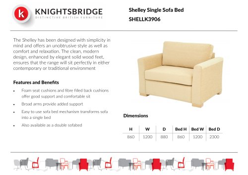 Shelley Single Sofa Bed