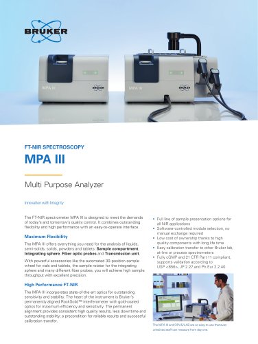 MPA III Flyer