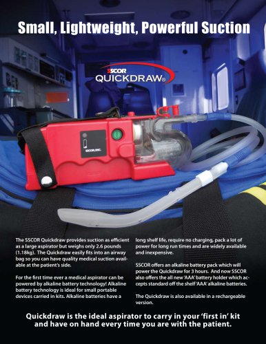 Quickdraw® Suction