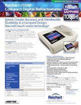 Reichert r2i300 Compact Digital Refractometer Brochure