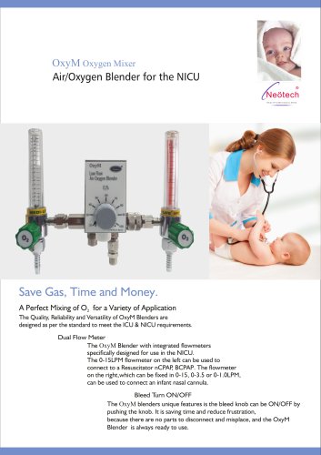 Air Oxygen Blender for the NICU