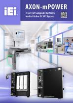 Medical online DC UPS system- AXON-mPOWER