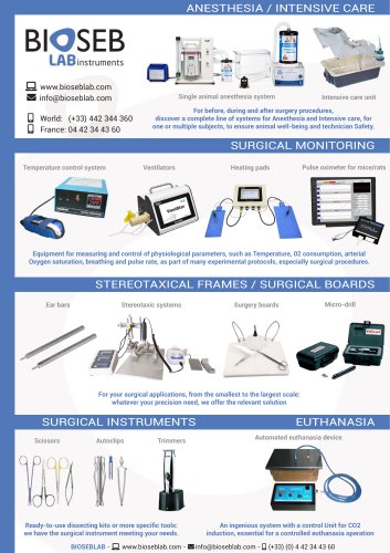 BiosebLab Catalogue 2021