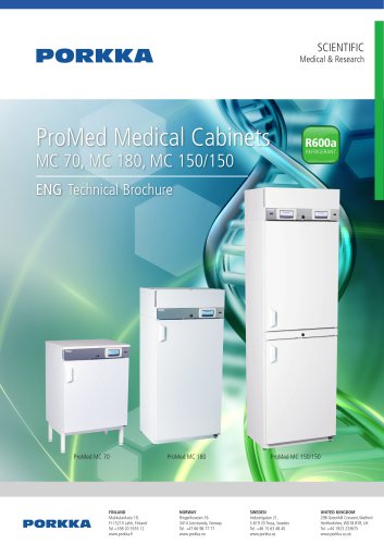 ProMed Medical Cabinets MC 70, MC 180, MC 150/150